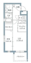 井尻駅 徒歩8分 4階の物件間取画像